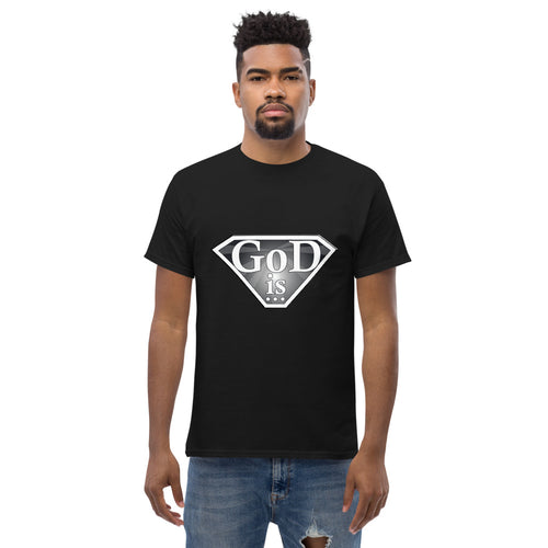 God Is classic tee in black