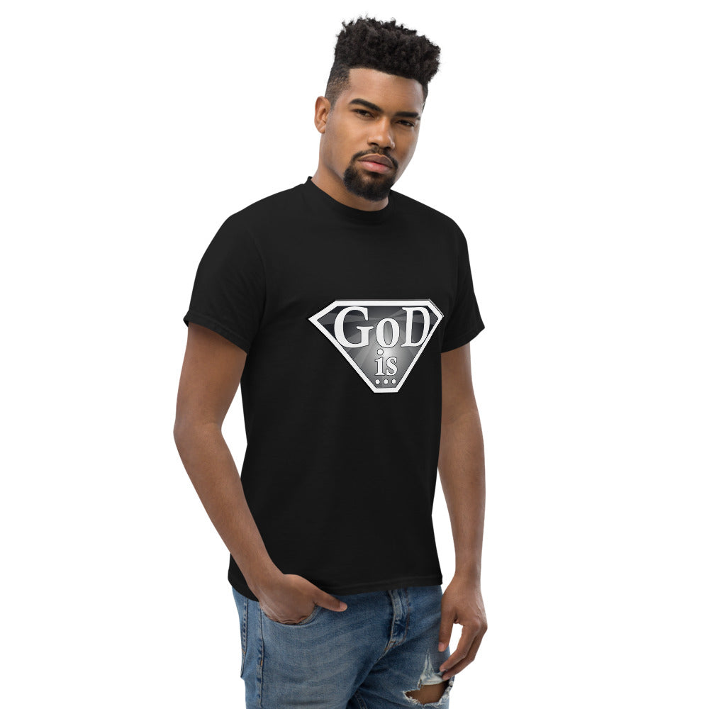 God Is classic tee in black
