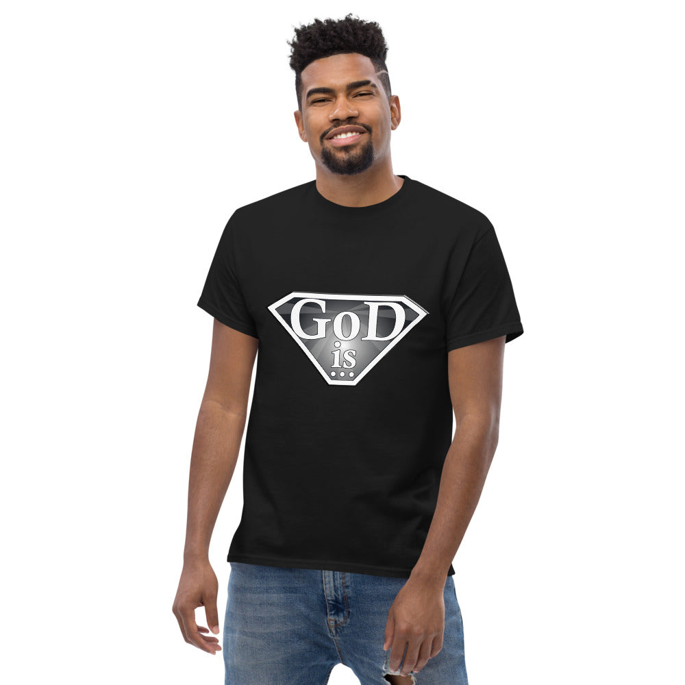 God Is classic tee in black