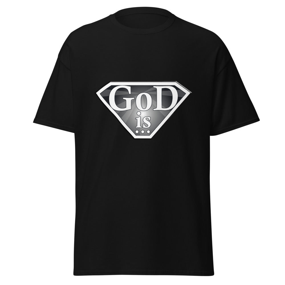 God Is classic tee in black
