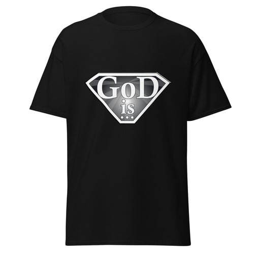 God Is classic tee in black