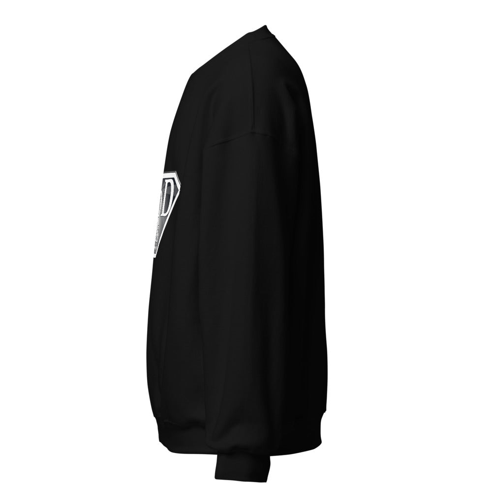 God Is Crewneck Sweatshirt in black