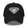 God Is Dad Hat in black