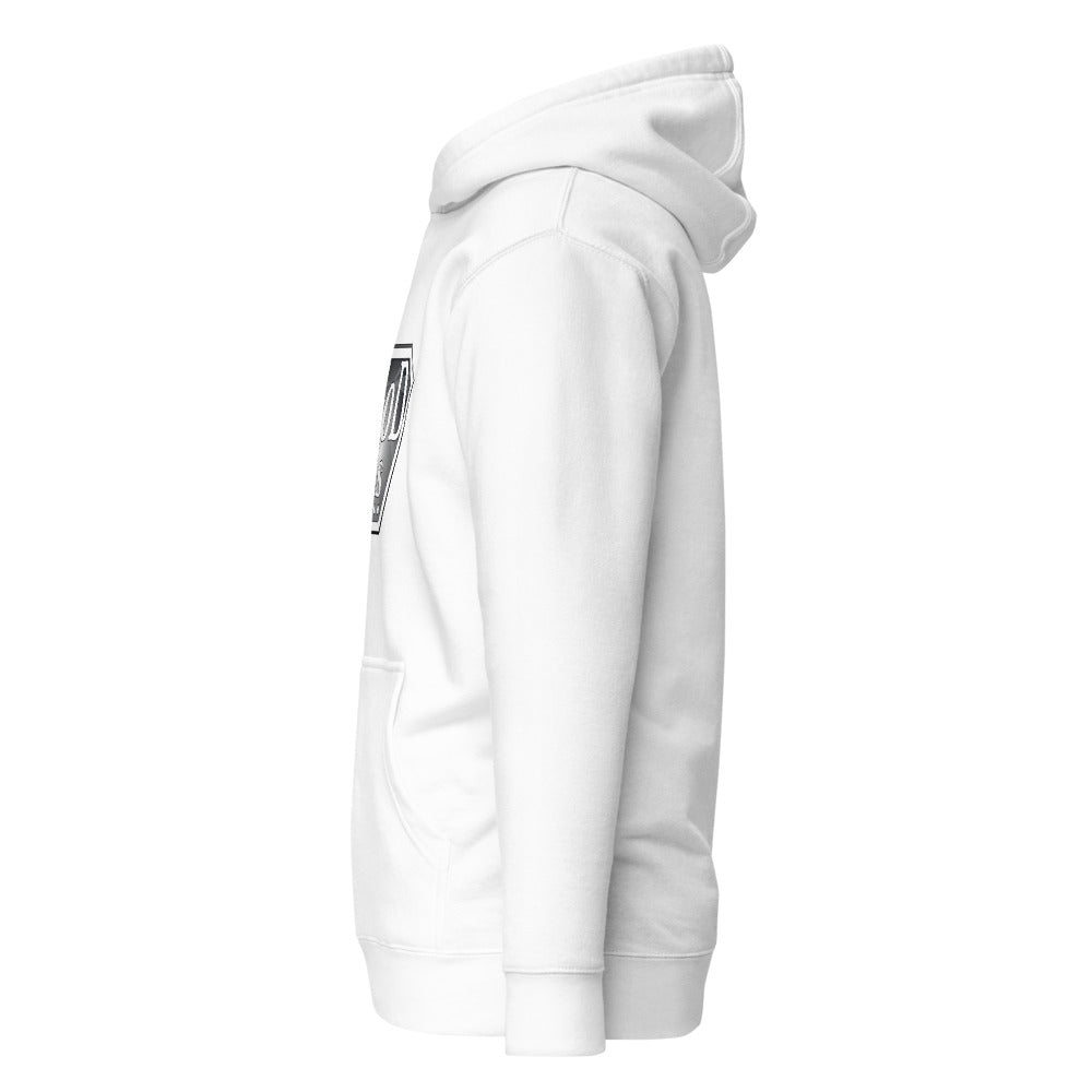 God Is premium hoodie in white